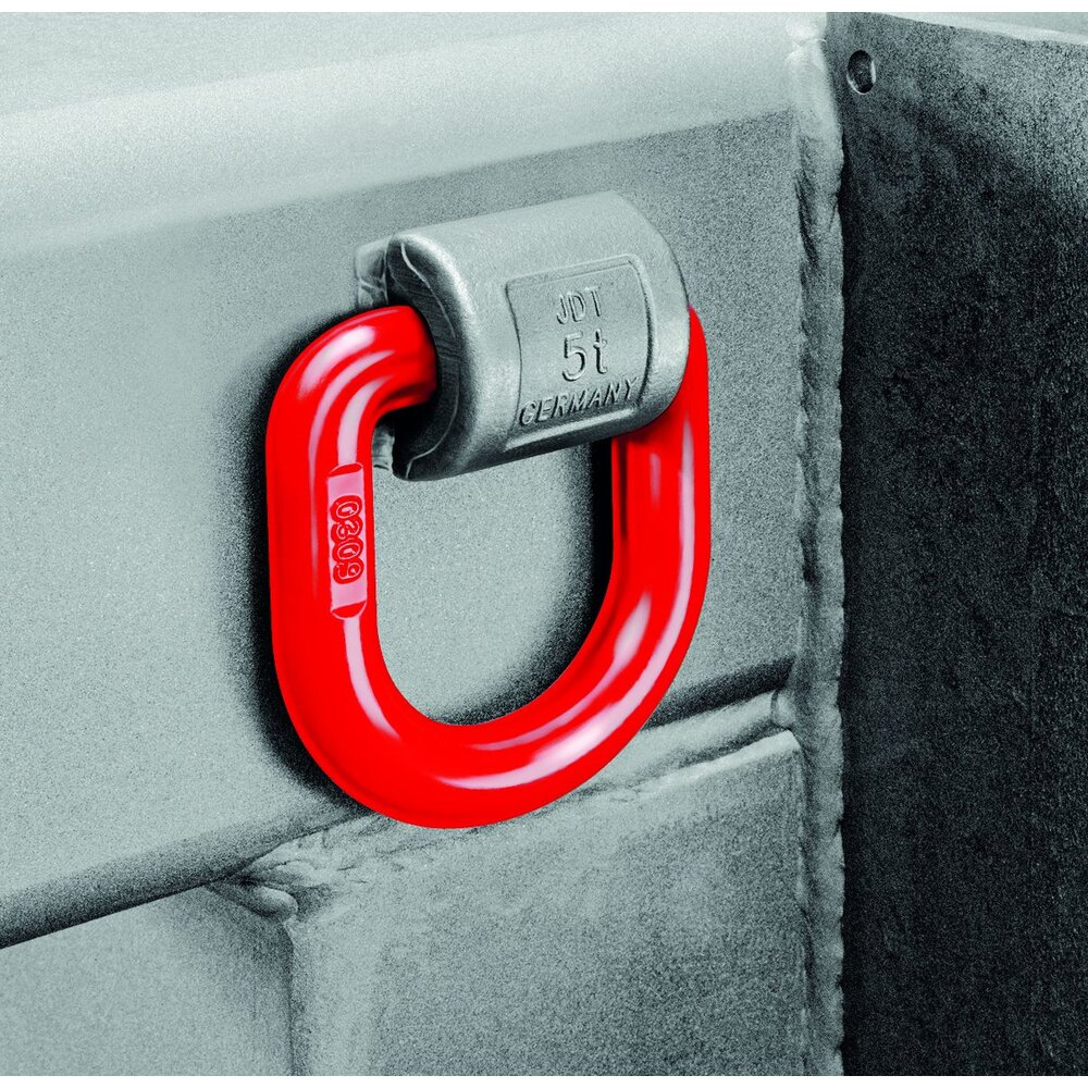 Weld-on lifting device TAPS 5 tons mounted on surface. Weld-on lifting device TAPS 5 tons mounted on surface.